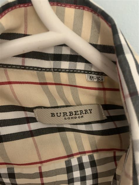 fake burberry print dress|authentic burberry tag.